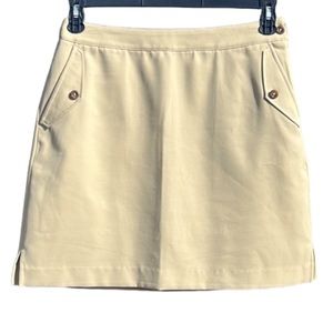 EP Pro Golf Skort in EUC, Khaki, Side Zip, Three Pocket Size 6